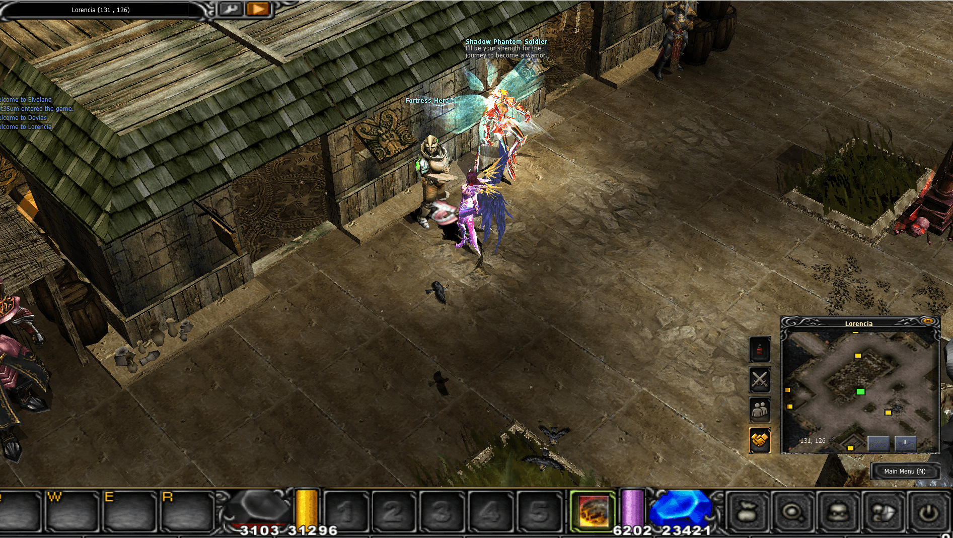The Fortress Herald in Lorencia
