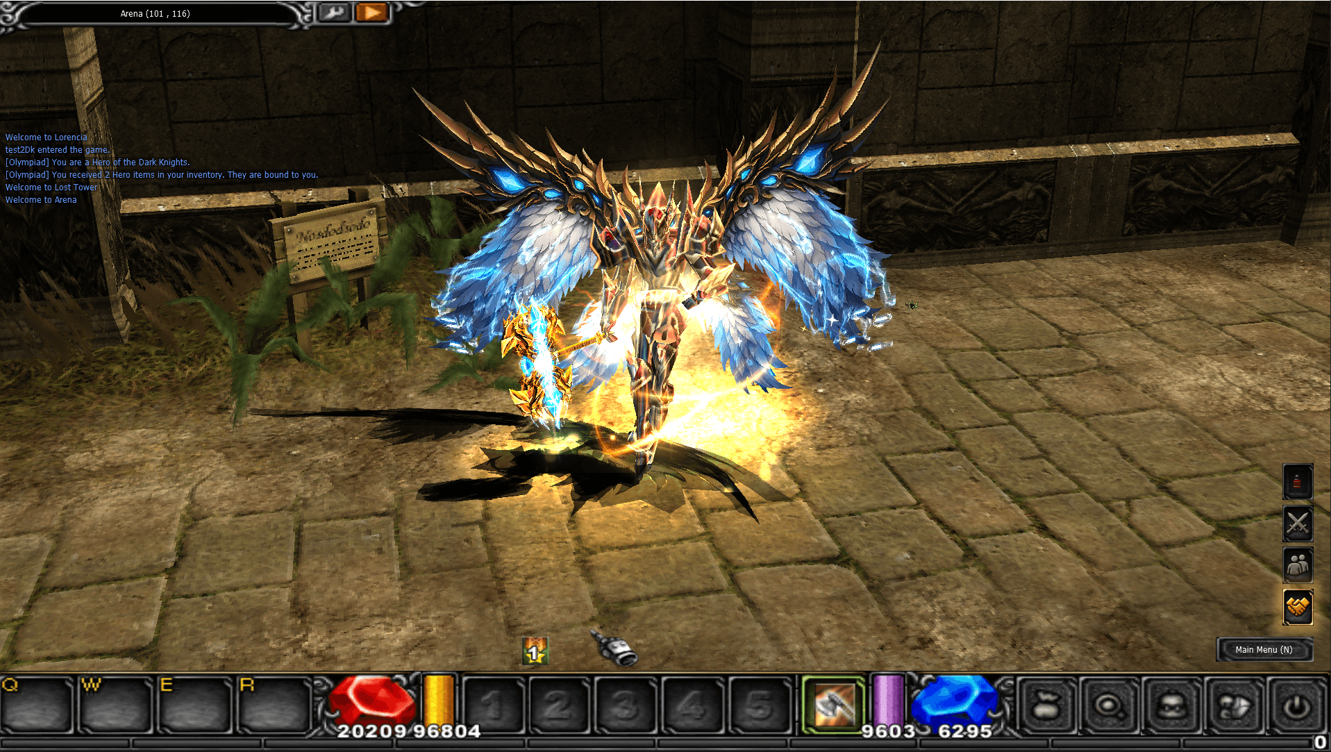 An Olympiad Hero in the Hero Wings